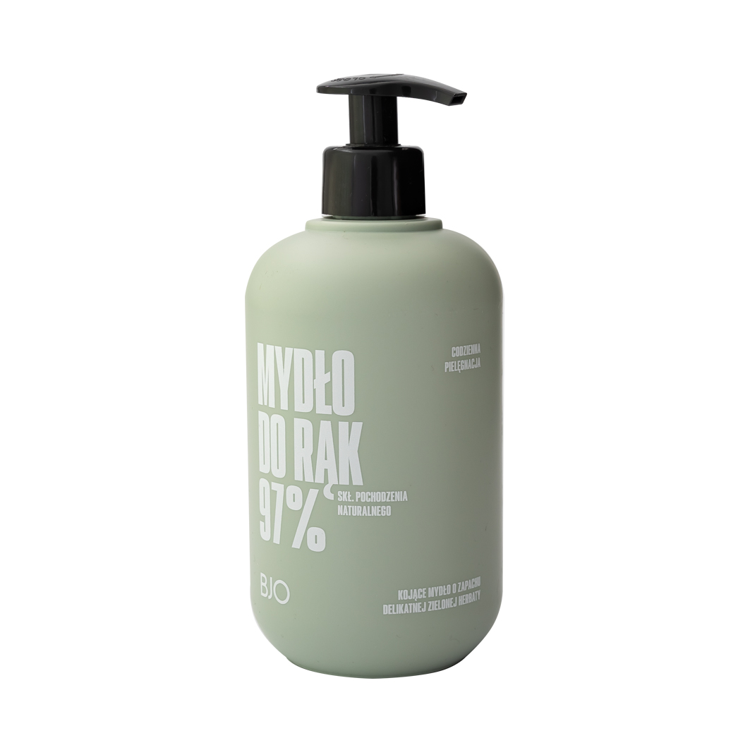 54947521642773291 Kojące mydło do rąk o zapachu delikatnej zielonej herbaty 500ml - obrazek 1
