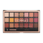 Siennas Eyeshadow Palette paleta 21 cieni do powiek z pędzelkiem