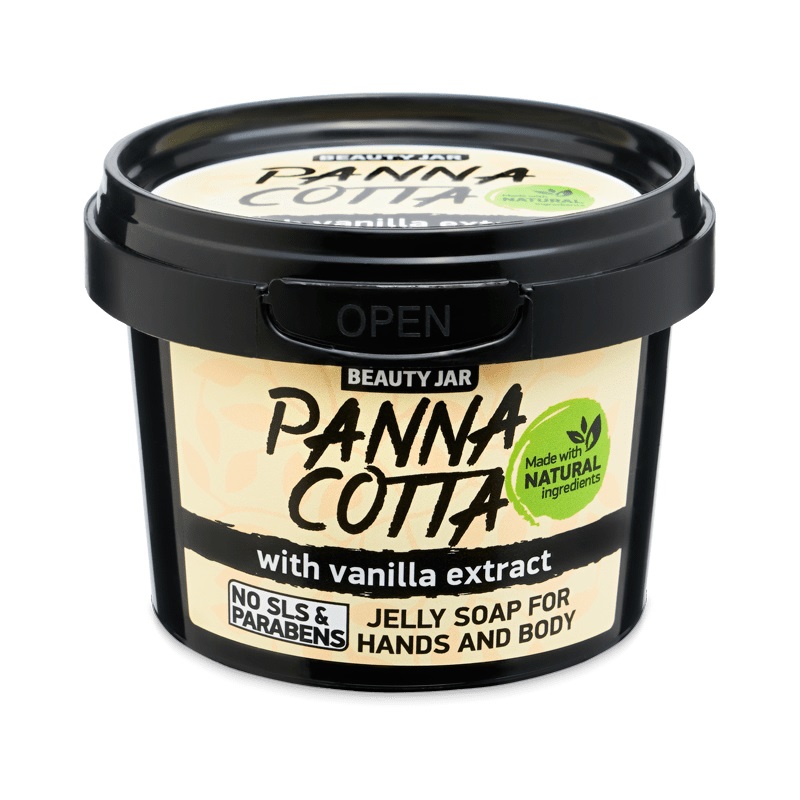 5495911663836199 Panna Cotta żelowe mydło do rąk i ciała z ekstraktem z wanilii 130g - obrazek 1