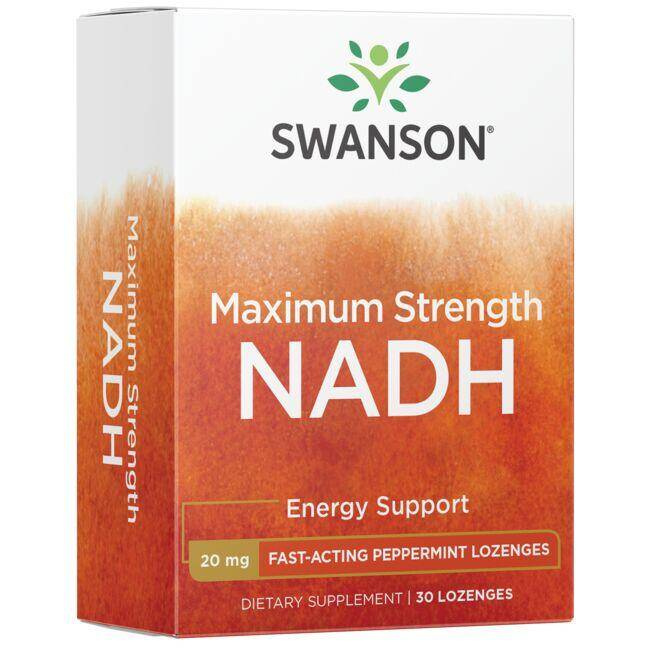 5501431741155542 Maximum Strength NADH Fast-Acting 20 mg suplement diety 30 tabletek - obrazek 1