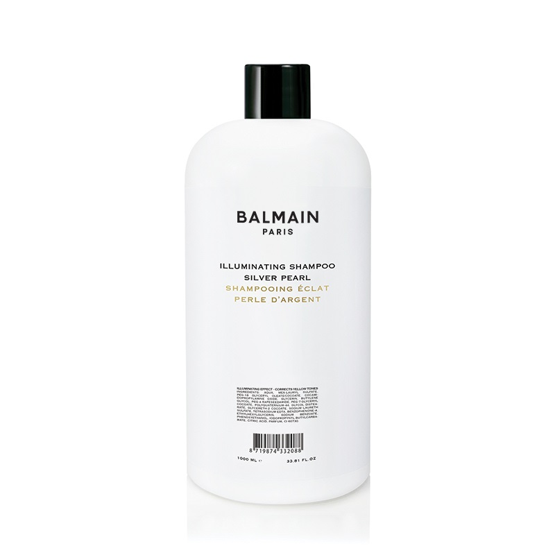 55017431659104212 Illuminating Shampoo Silver Pearl szampon korygujący odcień do włosów blond i siwych 1000ml - obrazek 1