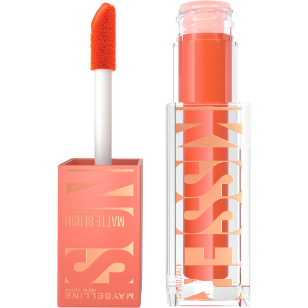 55060011746516069 Sunkisser Matte Blush róż w płynie 34 Peachy Quench 4.7ml - obrazek 1
