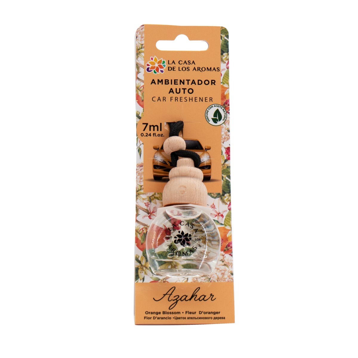 55104321634039268 Car Freshener odświeżacz do samochodu Kwiat Pomarańczy 7ml - obrazek 1