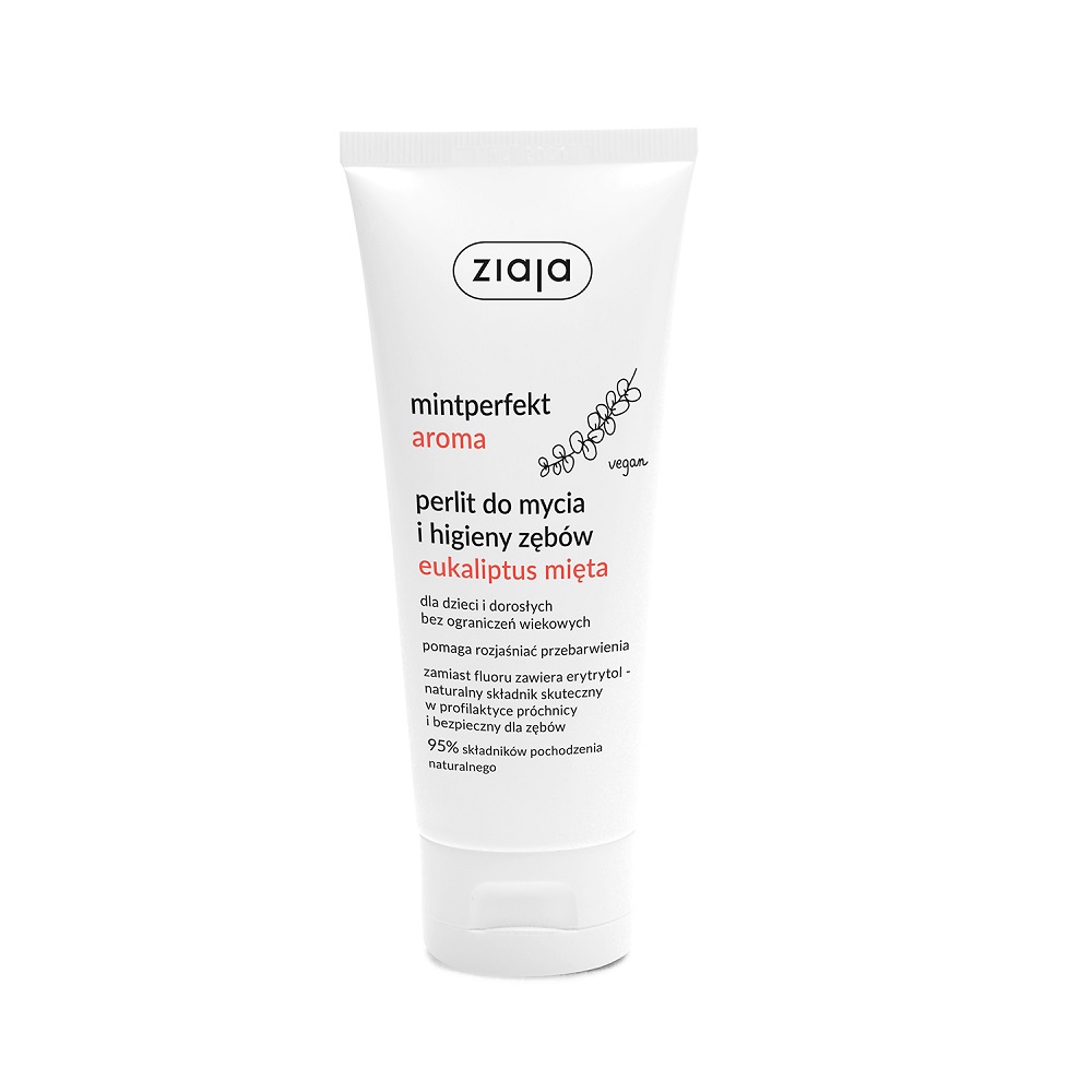 55108151644992719 Mintperfekt Aroma perlit do mycia i higieny zębów Eukaliptus Mięta 100ml - obrazek 1
