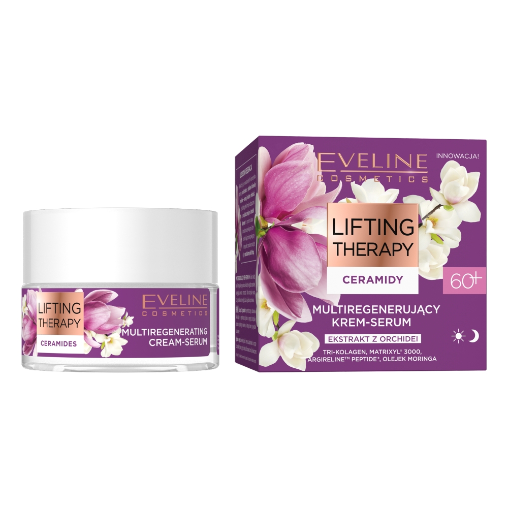 55143551715320404 Lifting Therapy Ceramidy multiregenerujący krem-serum 60+ 50ml - obrazek 1