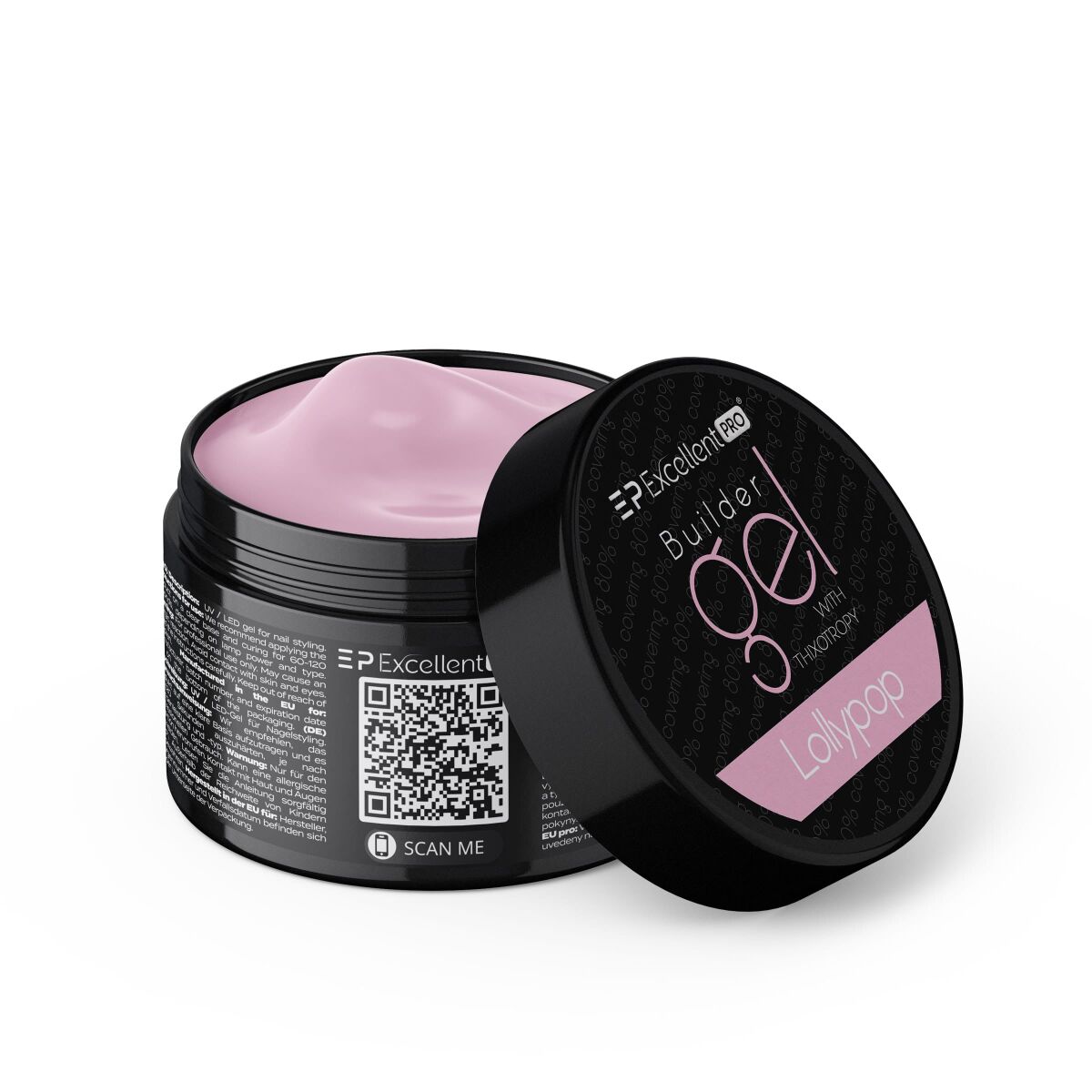 5516151761482263 Builder Gel With Thixotropy żel budujący Lollypop 50g - obrazek 1