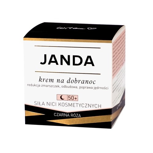 55216181660730196 Siła Nici Kosmetycznych krem na dobranoc 50+ Czarna Róża 50ml - obrazek 1