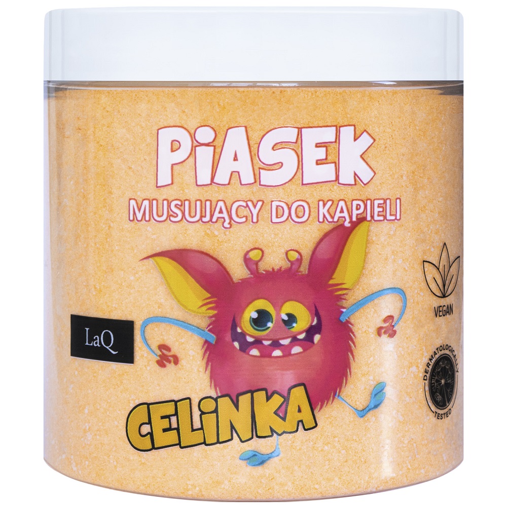 55286641749198317 Piasek musujący do kąpieli Celinka 190g - obrazek 1