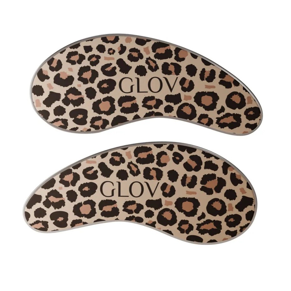 55341751764836552 Infinity Eye Patches silikonowe nawilżające płatki pod oczy wielokrotnego użytku Cheetah - obrazek 1