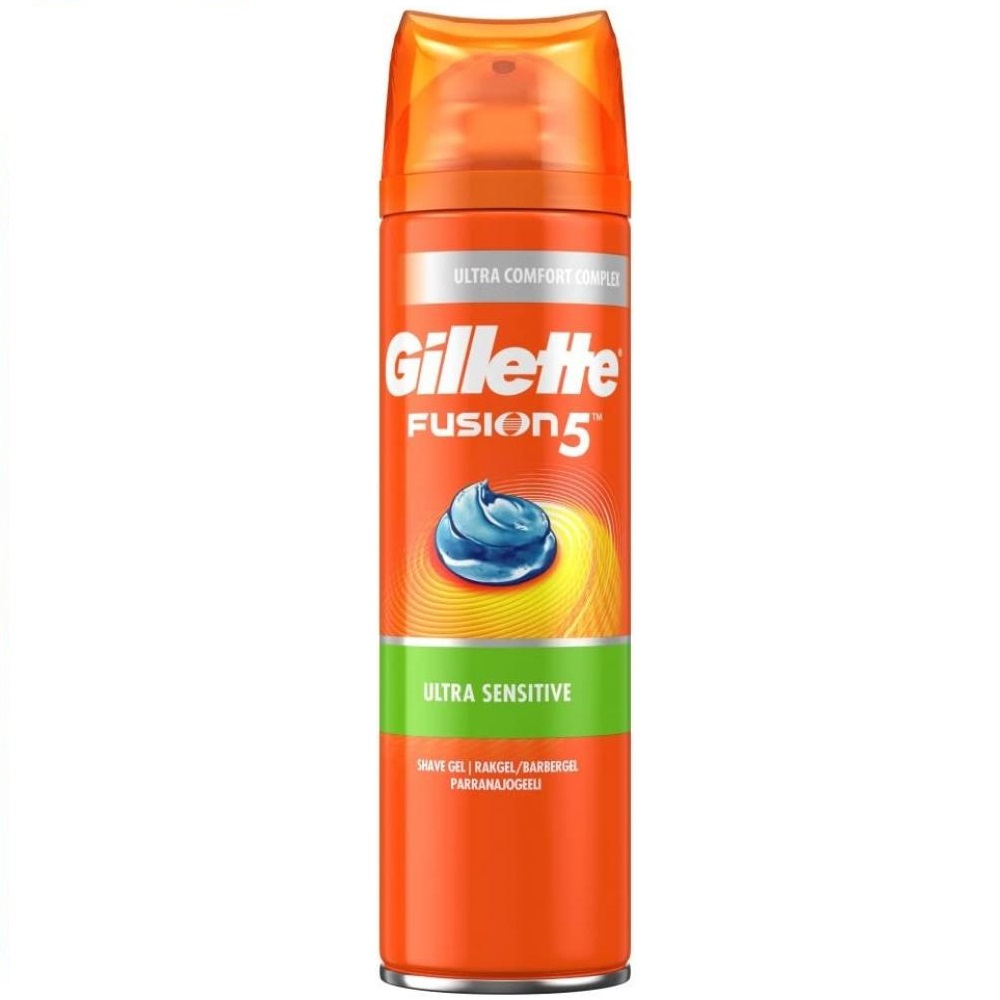 55359921647252658 Fusion 5 Ultra Sensitive żel do golenia 200ml - obrazek 1