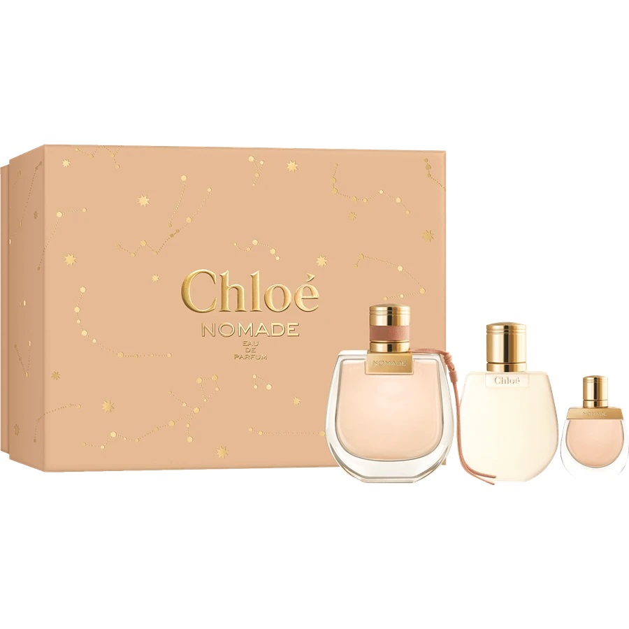 55366991702540677 Nomade zestaw woda perfumowana spray 75ml + miniatura wody perfumowanej spray 5ml + balsam do ciała 100ml - obrazek 1