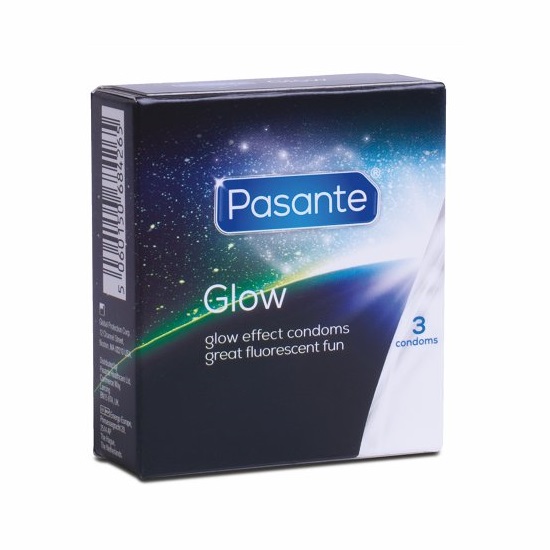 55387921763405677 Glow prezerwatywy świecące w ciemności 3szt - obrazek 1