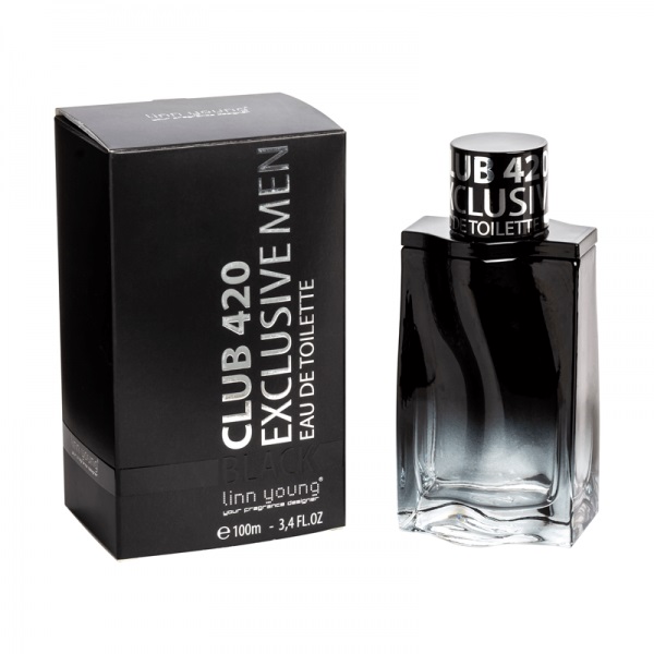 55422671611068370 Club 420 Exclusive Black Men woda toaletowa spray 100ml - obrazek 1