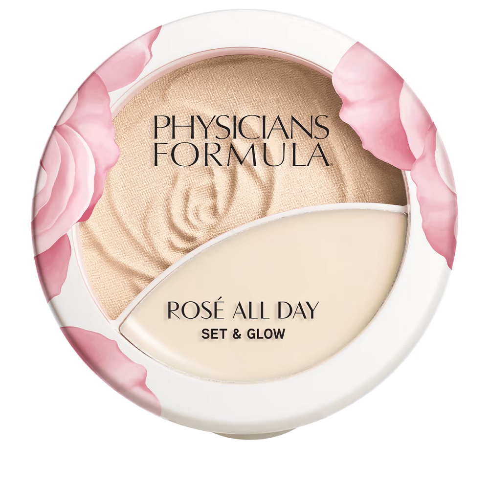 55434201652198756 Rose All Day Set & Glow puder rozświetlający Luminous Light 10.3g - obrazek 1
