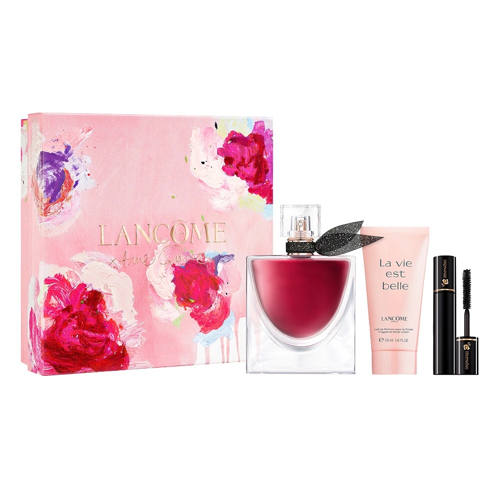 55444471751533275 La Vie Est Belle L'Elixir zestaw woda perfumowana spray 50ml + balsam do ciała 50ml + tusz do rzęs 2ml - obrazek 1