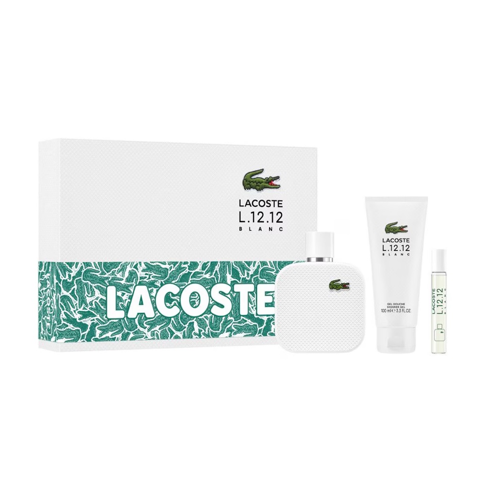 55447051757935795 L.12.12 Blanc zestaw woda toaletowa spray 100ml + woda toaletowa 7.5ml + żel pod prysznic 100ml - obrazek 1