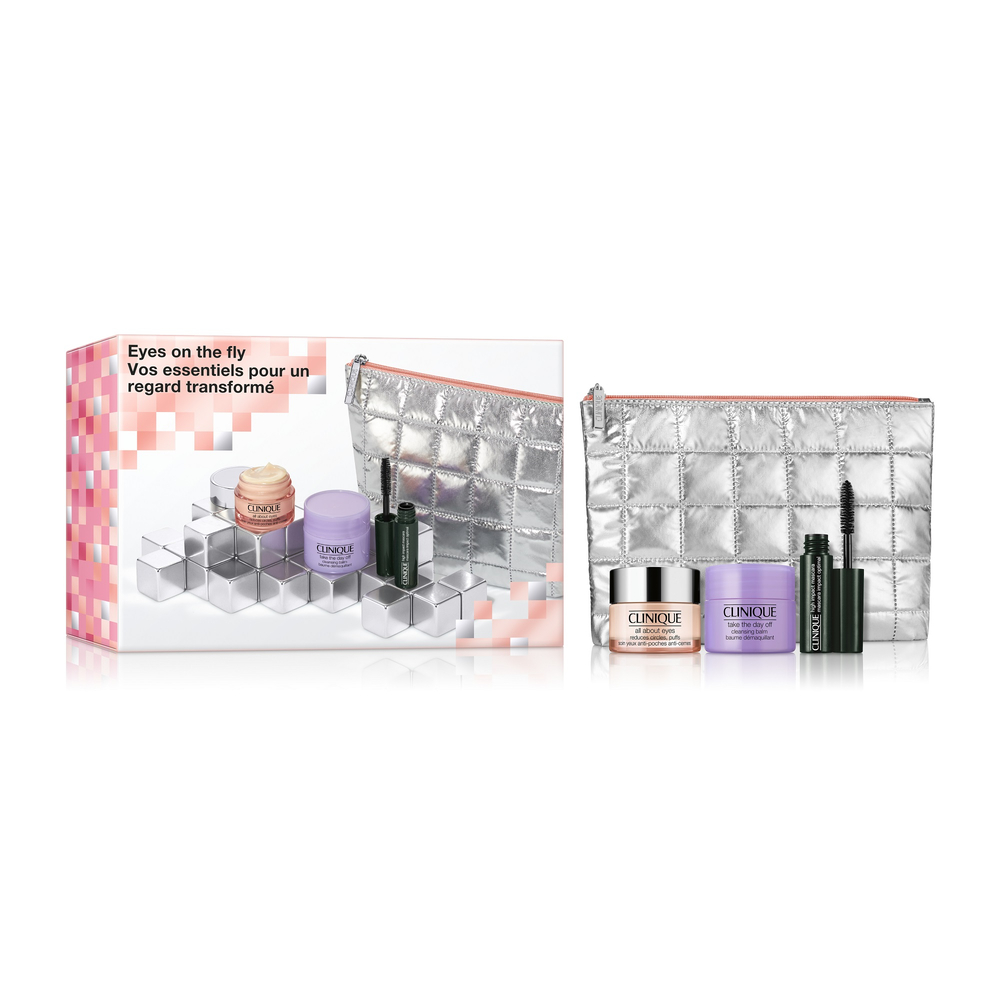 55483131729678210 Eyes On The Fly zestaw krem-żel pod oczy 15ml + balsam oczyszczający 15ml + tusz do rzęs 3.5g + torebka - obrazek 1