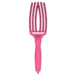 FingerBrush Combo Medium szczotka do włosów Hot Pink