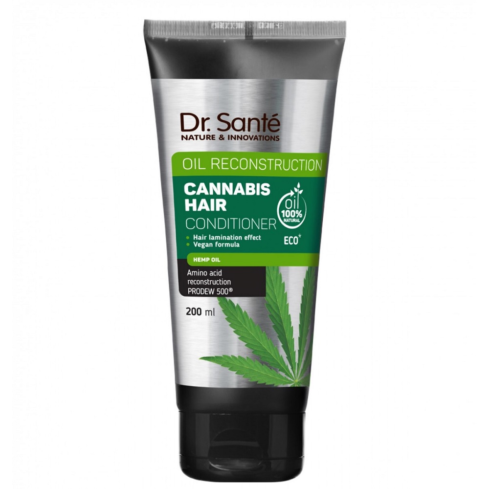 55655001660032398 Cannabis Hair Conditioner rewitalizująca odżywka do włosów 200ml - obrazek 1
