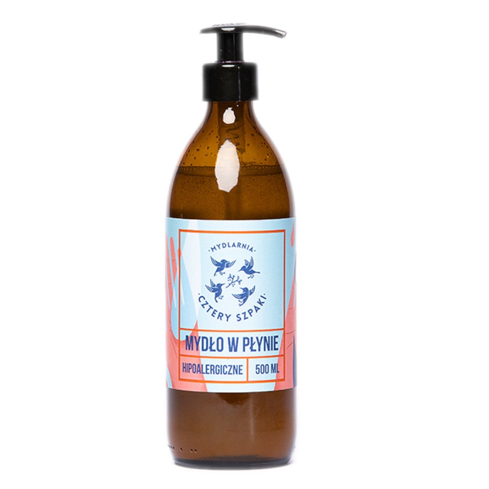 55707261710149855 Hipoalergiczne naturalne mydło w płynie 500ml - obrazek 1