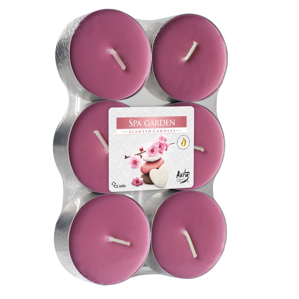 55780711699008044 Podgrzewacze zapachowe maxi Spa Garden 6szt. - obrazek 1