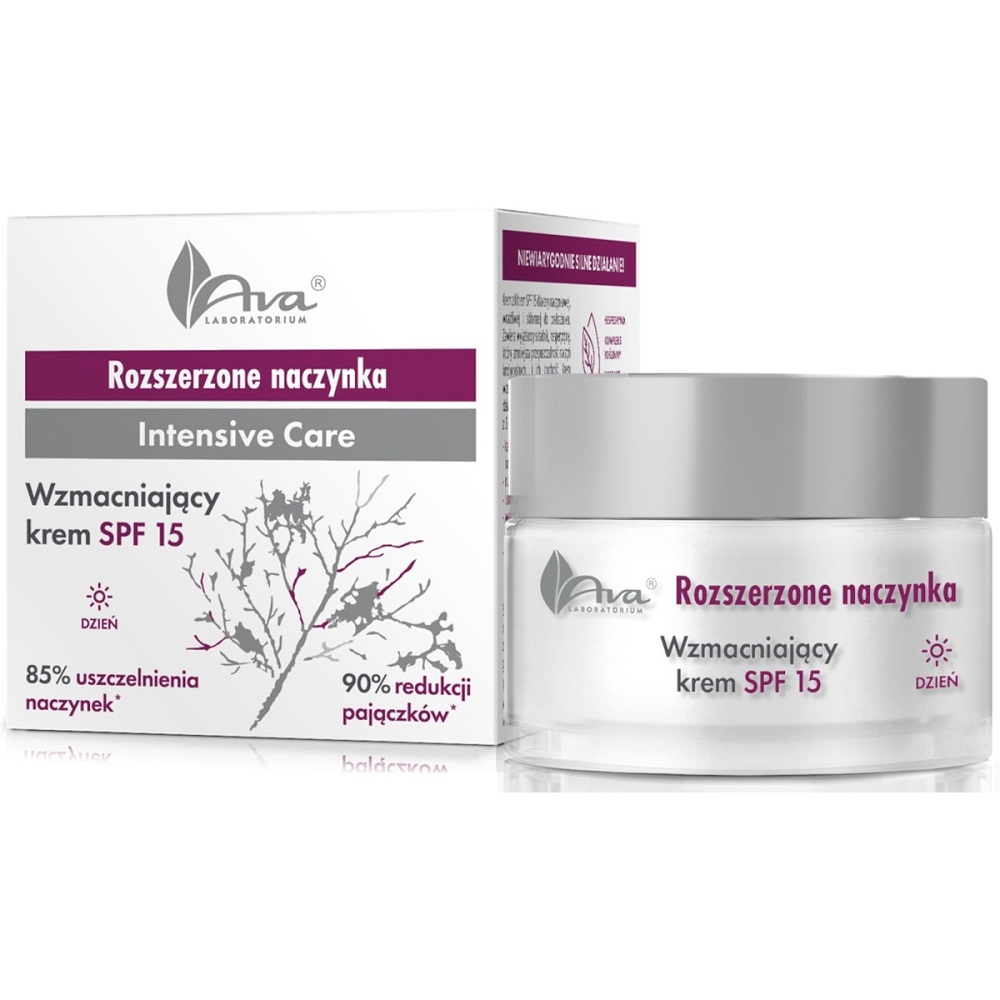 55813191698224225 Rozszerzone Naczynka wzmacniający krem SPF15 na dzień 50ml - obrazek 1
