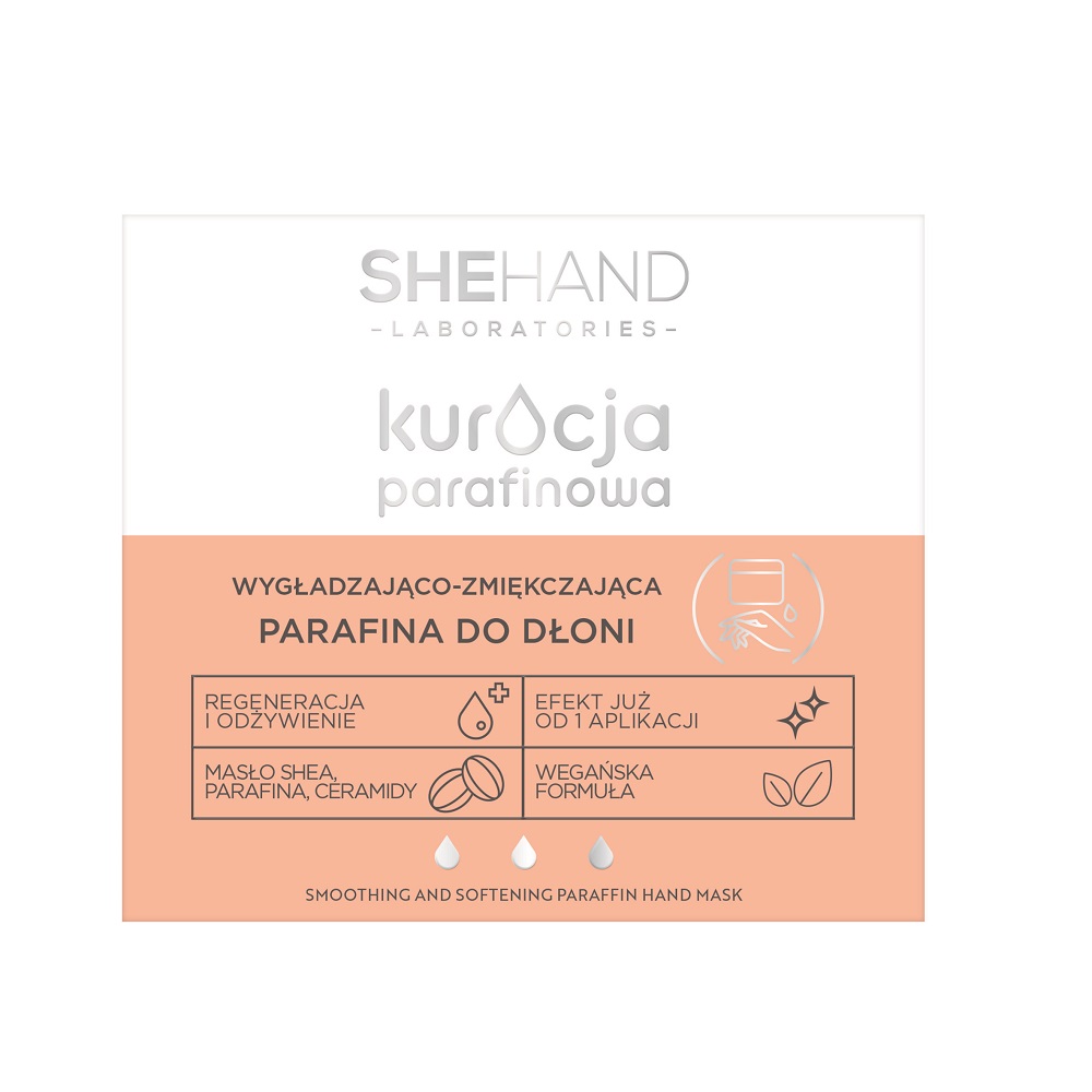 55817321688985146 Kuracja Parafinowa wygładzająco-zmiękczająca parafina do dłoni 80g - obrazek 1