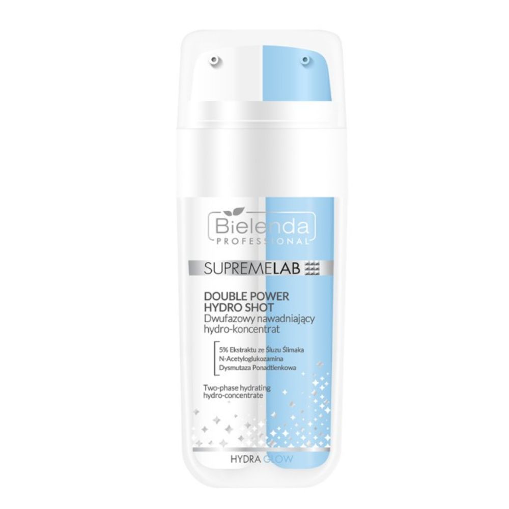 55847071762908172 SupremeLab Hydra Glow dwufazowy nawadniający hydro-koncentrat z ekstraktem ze śluzu ślimaka 30ml - obrazek 1