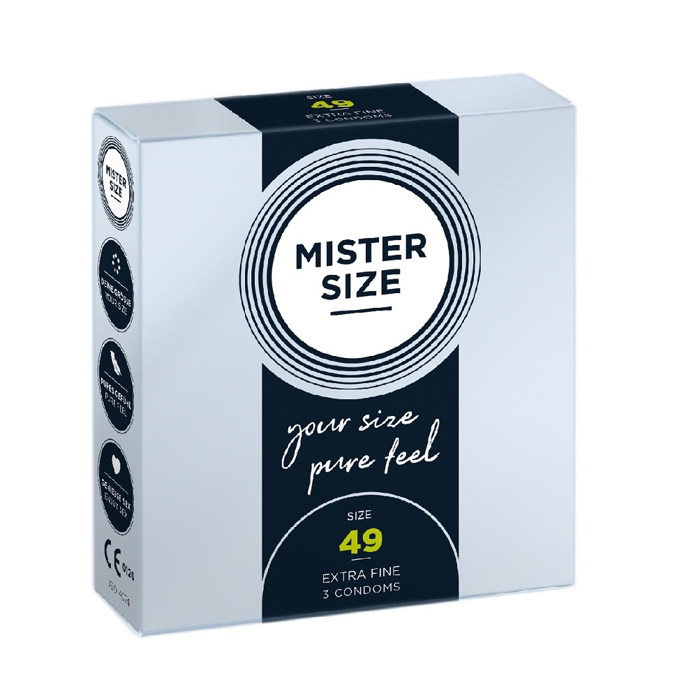 5586661711613208 Condoms prezerwatywy dopasowane do rozmiaru 49mm 3szt. - obrazek 1