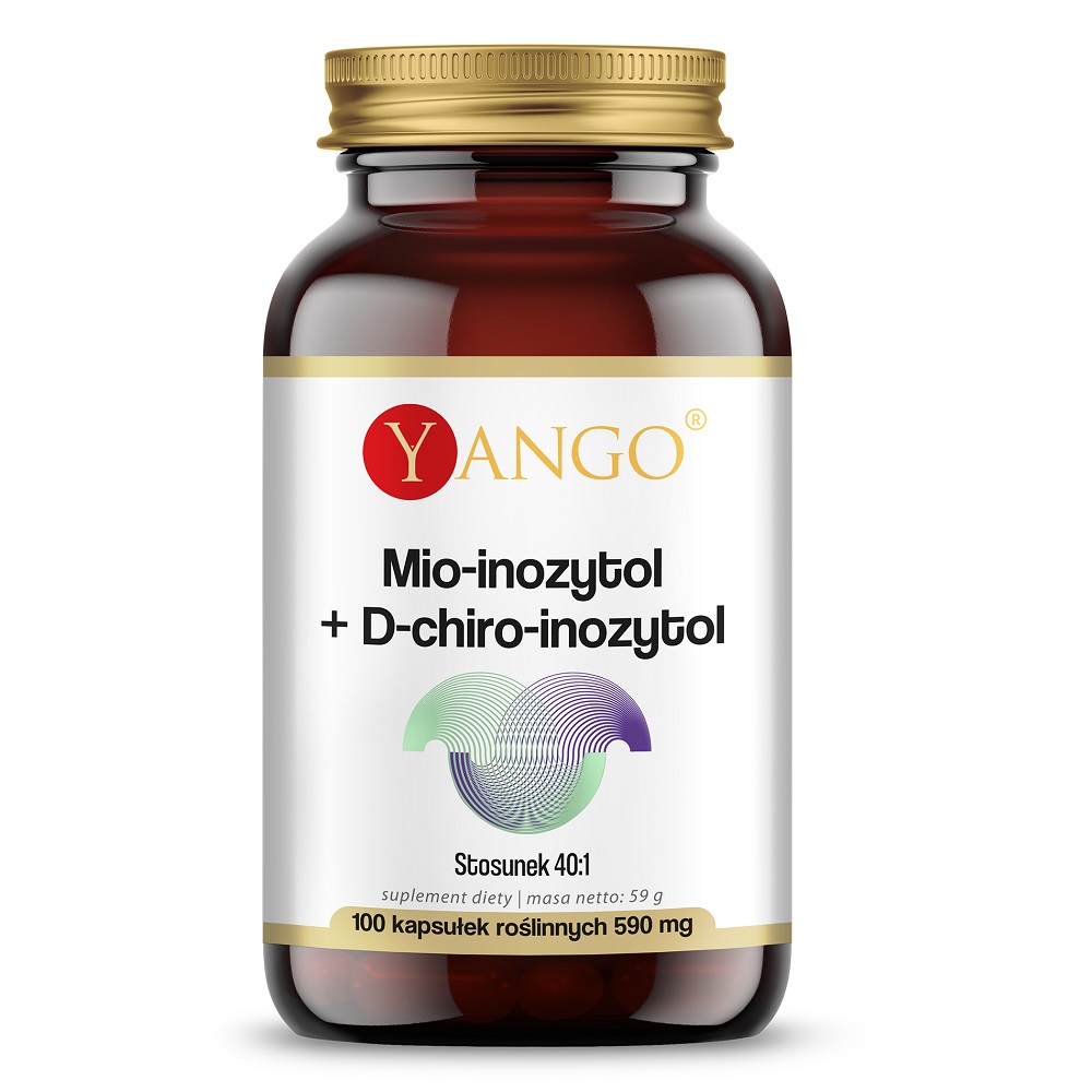 55879401744949322 Mio-inozytol + D-chiro-inozytol suplement diety 100 kapsułek - obrazek 1