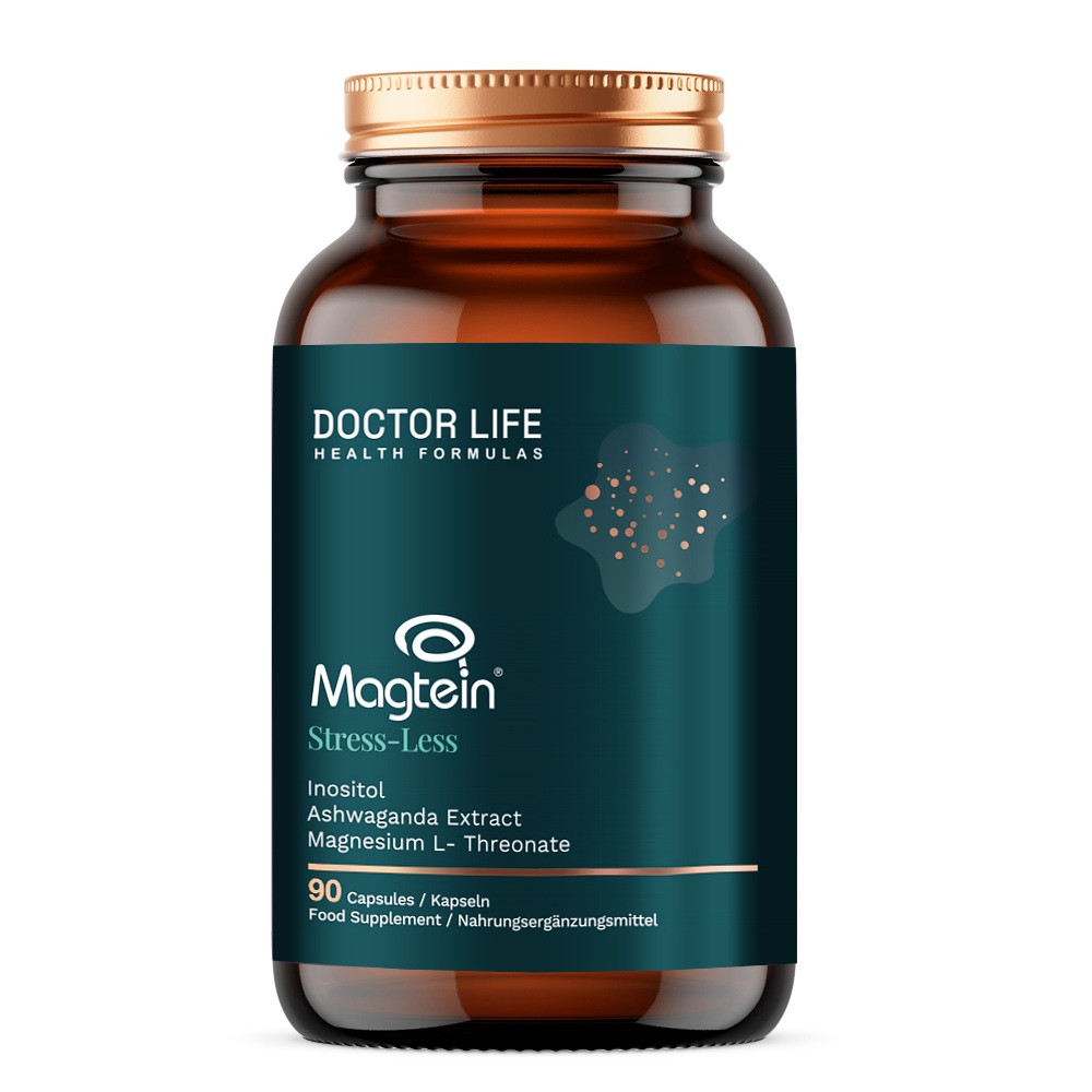 56110101750917452 Magtein Stress-Less Inositol L- treonian magnezu suplement diety 90 kapsułek - obrazek 1