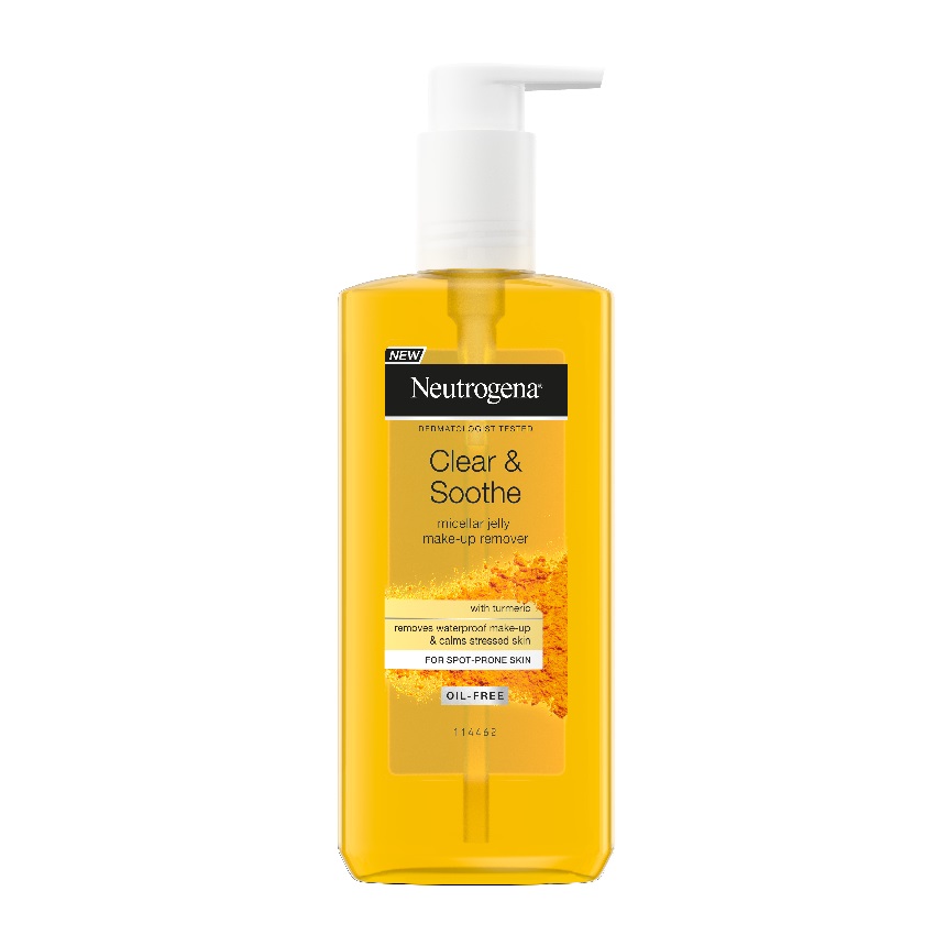56148601678452750 Clear & Soothe micelarny żel do demakijażu twarzy z kurkumą 200ml - obrazek 1