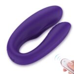 Viviana-RTC elastyczny wibrator zdalnie sterowany z 9 trybami wibracji Violet