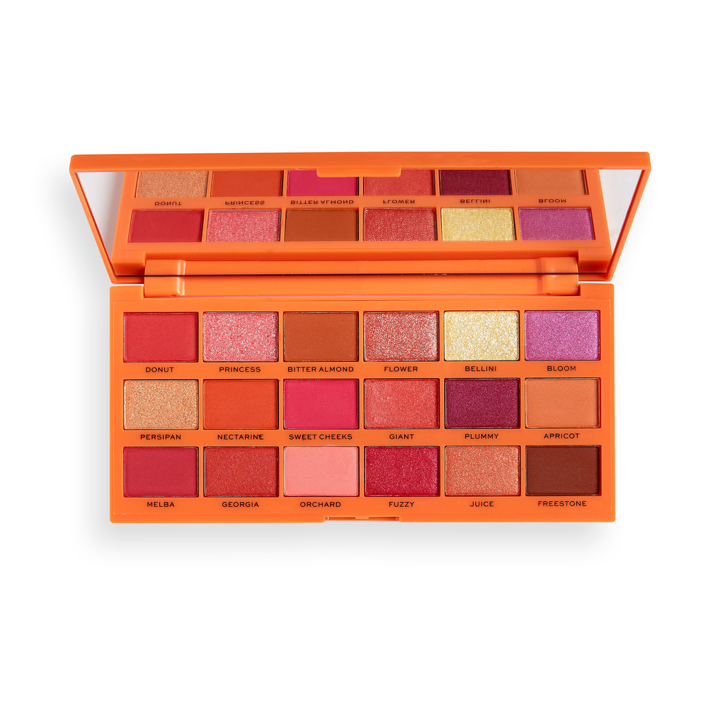 56186391685112928 I Heart Revolution Tasty Eyeshadow Palette paleta cieni do powiek Peach 22g - obrazek 1