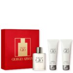 Acqua di Gio Pour Homme zestaw woda toaletowa spray 100ml + balsam po goleniu 75ml + żel pod prysznic 75ml