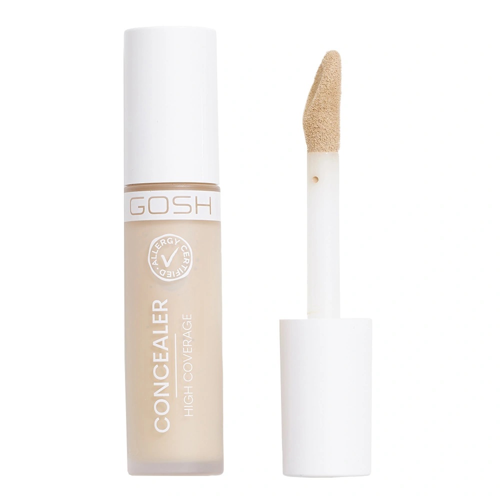 56322041705057611 Concealer High Coverage mocno kryjący korektor z aplikatorem 002 Ivory 6ml - obrazek 1