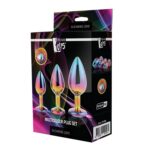 Gleaming Love Multicolour Plug Set zestaw korków analnych 3szt.