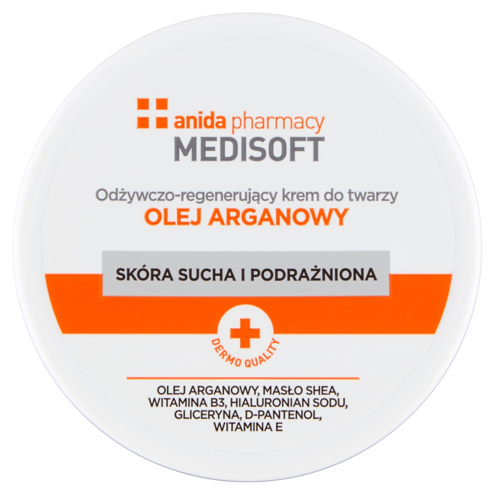 56344241715613199 Medisoft odżywczo-regenerujący krem do twarzy olej arganowy 100ml - obrazek 1