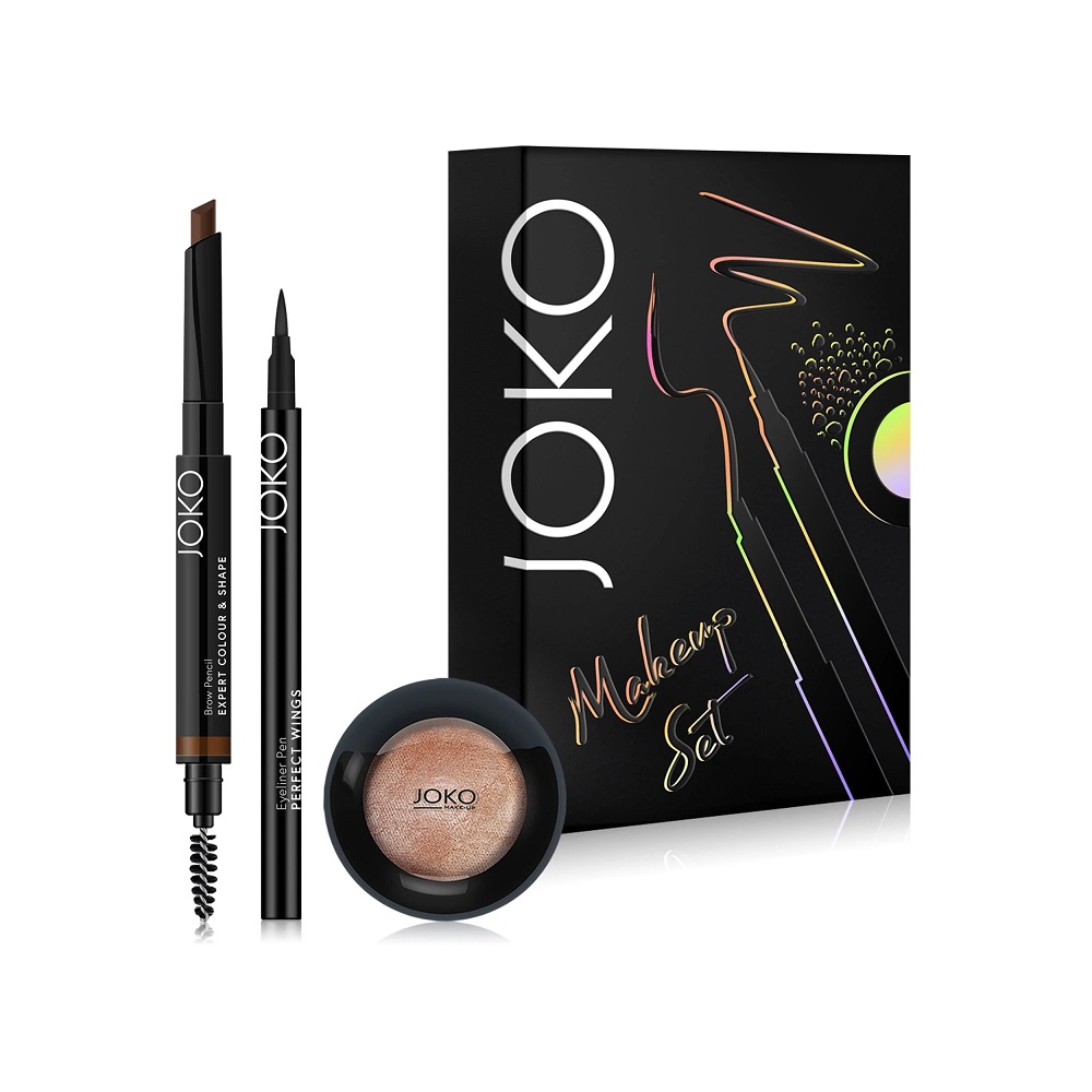 56370251665117578 Makeup Set 1 zestaw Eyeliner Perfect Wings + Brow Pencil 2 + Eyeshadow Mono 504 - obrazek 1