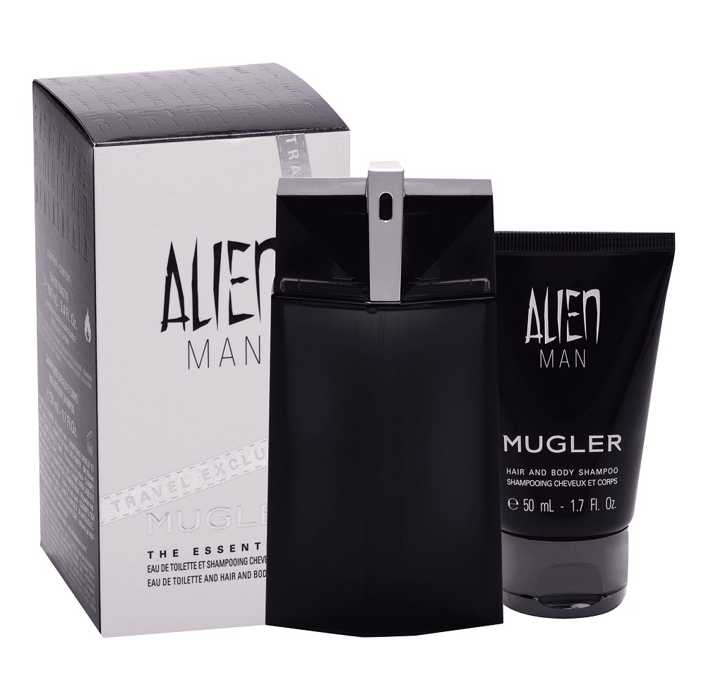 56384771582199964 Alien Man zestaw woda toaletowa spray 100ml + żel pod prysznic 50ml - obrazek 1