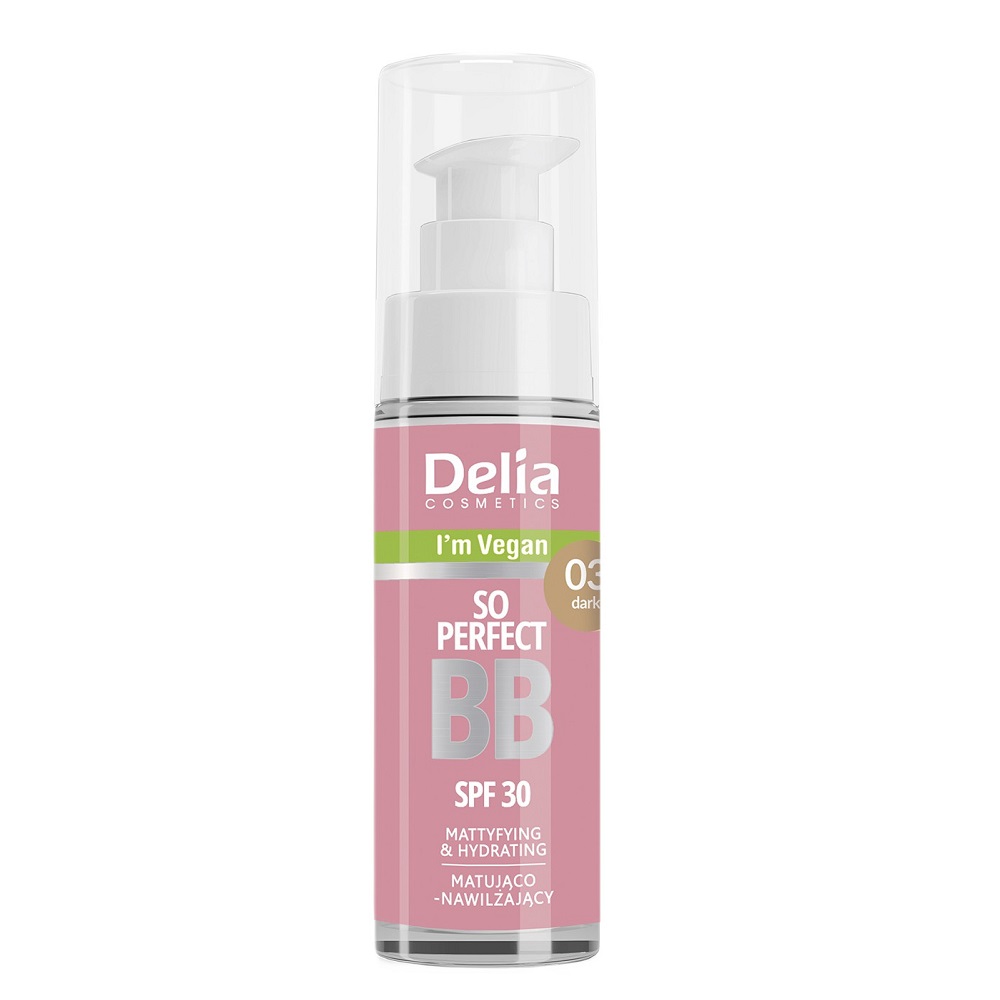 56455971724991389 So Perfect wegański krem BB z filtrem SPF30 03 Dark 30ml - obrazek 1