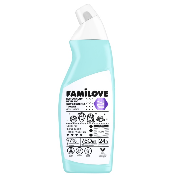 56469041675854761 Familove naturalny płyn do czyszczenia toalet 750ml - obrazek 1