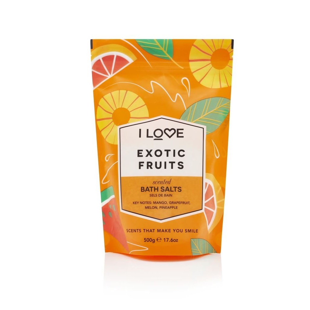 56477761665402218 Scented Bath Salts kojąco-relaksująca sól do kąpieli Exotic Fruits 500g - obrazek 1