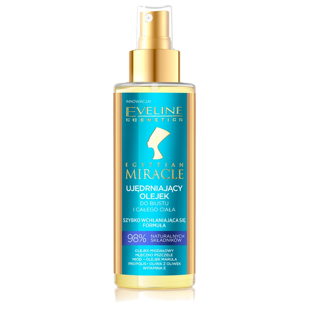 56567081601629715 Egyptian Miracle intensywnie ujędrniający olejek do biustu i ciała 150ml - obrazek 1