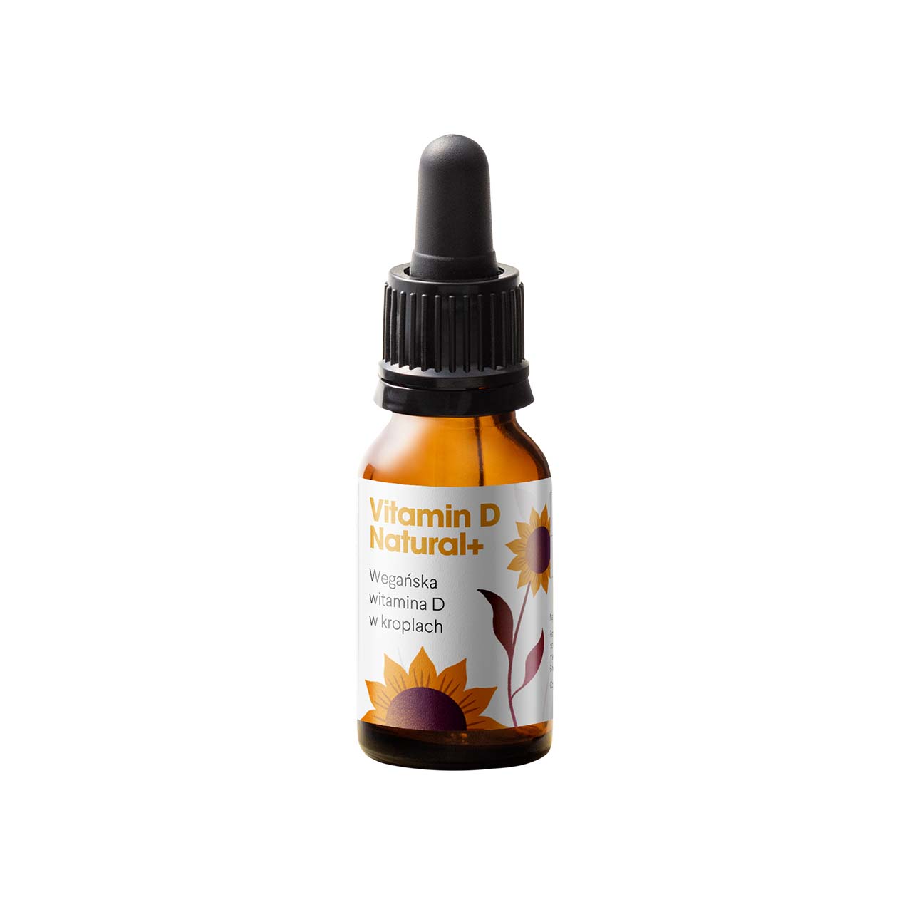 5663071641811518 Vitamin D Natural+ wegańska witamina D w kroplach 9.9ml - obrazek 1