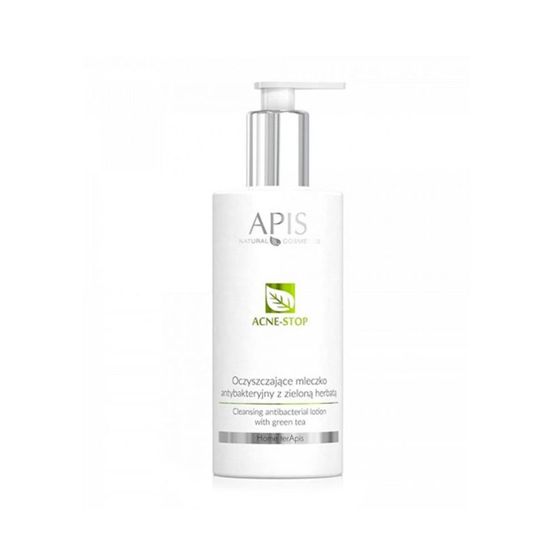 56641951632485523 Acne-Stop oczyszczające mleczko antybakteryjne z zieloną herbatą 300ml - obrazek 1