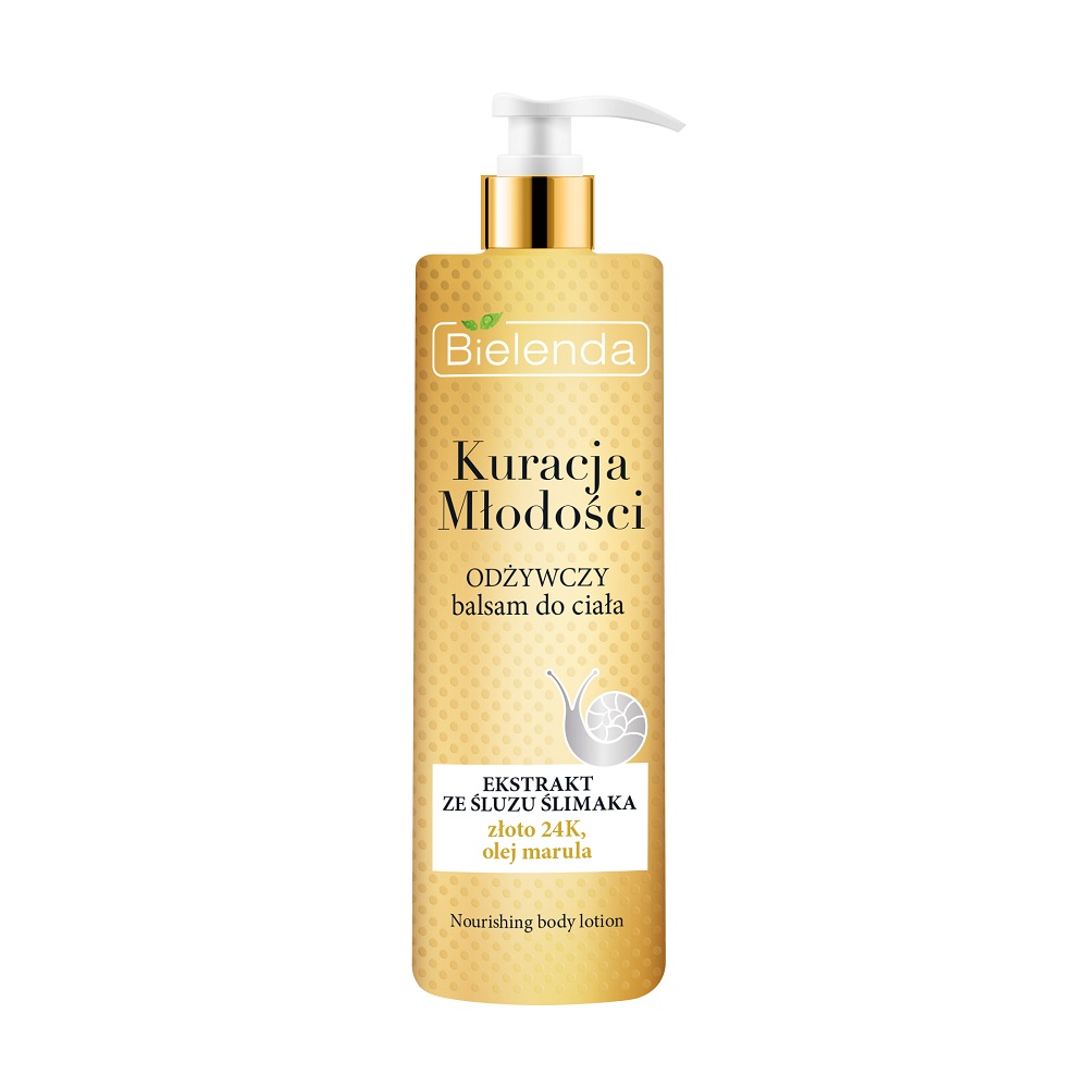 567151650887569 Kuracja Młodości odżywczy balsam do ciała z ekstraktem ze śluzu ślimaka 400ml - obrazek 1