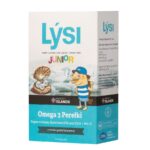 Junior Omega 3 Perełki suplement diety o smaku gumy balonowej 60 kapsułek