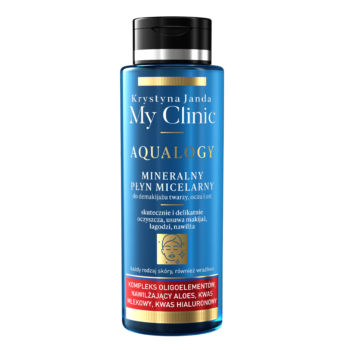 56727531676022539 My Clinic Aqualogy mineralny płyn micelarny 400ml - obrazek 1