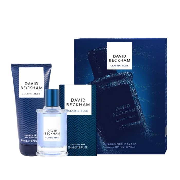 56728011735280453 Classic Blue zestaw woda toaletowa spray 50ml + żel pod prysznic 200ml - obrazek 1